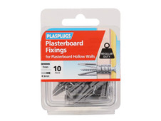 Plasplugs CF104 Plasterboard Fixing Regular Duty x 10