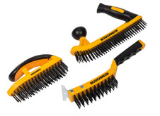 Roughneck 52-094 Heavy-Duty Wire Brush Set, 3 Piece