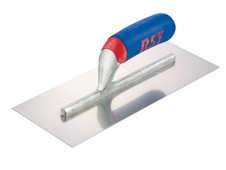 R.S.T. RTR124BS Plasterer's Finishing Trowel Banana Soft Touch Handle 11 x 4.1/2in