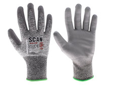 Scan PES3353 PU Palm Cut D Gloves - XXL (Size 11)