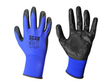 Scan N550118 Max - Dexterity Nitrile Gloves - L (Size 9)