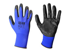Scan N550118 Max - Dexterity Nitrile Gloves - M (Size 8)