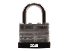 Scan QC0140 Laminated Steel Padlock 40mm