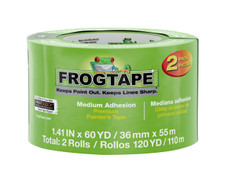 Shurtape 242868 FrogTape Multi-Surface Masking Tape 36mm x 55m (2 Pack)