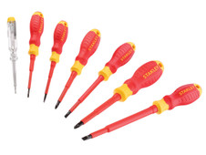 Stanley STHT60031-0 FatMax VDE Insulated Screwdriver Set, 7 Piece
