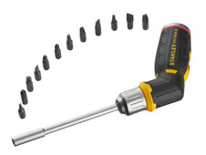 Stanley FMHT0-62691 FatMax Pistol Grip Ratchet 12 Bits