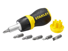 Stanley 0-66-358 Multibit Ratchet Stubby & Bits
