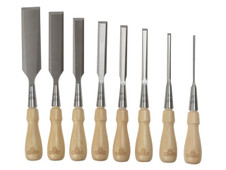 Stanley 1-16-793 Sweetheart Socket Chisel Set, 8 Piece: 3 6 8 12 15 18 25 & 32mm