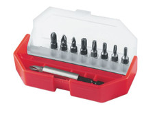 Stanley 1-68-724 Phillips/Pozidriv/TORX Insert Bit Set, 10 Piece