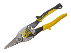 Stanley 2-14-563 Yellow Aviation Snips Straight Cut 250mm (10in)