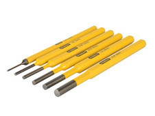 Stanley 4-18-226 Parallel Pin Punch Set, 6 Piece