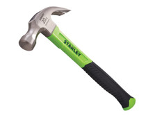 Stanley STHT51311-5 Fibreglass Hi-Vis Claw Hammer 567g (20oz)