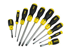 Stanley 5-64-977 Cushion Grip Screwdriver Set, 10 Piece
