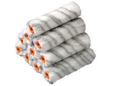 Stanley STRMGR10 Medium Pile Silver Stripe Sleeve 100mm (4in) 10 Pack
