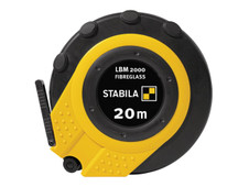 Stabila 19654 LBM 2000 Closed Fibreglass Tape 20m (Width 13mm) (Metric only)