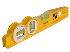 Stabila 16670 81 SV REM W360 Rare Earth Magnetic Torpedo Level 25cm Rotating