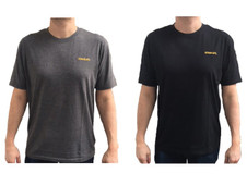 Stanley STW40026-123 T-Shirt Twin Pack Grey & Black - L