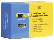 Tacwise 0772 16G Angled Finish Nails 50mm for DC618K (Pack 2500)