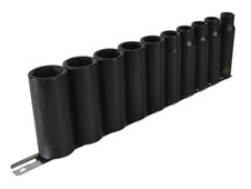 Teng 9126 1/2in Drive Deep Impact Socket Set, 10 Piece