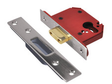 Union JL21EUS-SS-2.5 StrongBOLT 21EU EUS-SS-2.5 Euro Deadlock Stainless Steel 68mm 2.5in