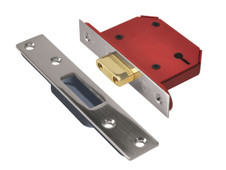 Union Y2103S-SS-3.0 StrongBOLT 2103S 3 Lever Mortice Deadlock Stainless Steel 81mm 3in Visi