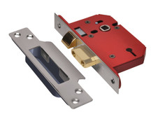 Union Y2203S-SS-3.0 StrongBOLT 2203S 3 Lever Mortice Sashlock Stainless Steel 81mm 3in Visi