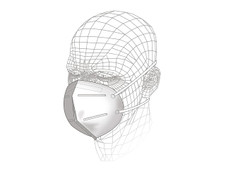 Vitrex S40913 Fold Flat Respirator P1 (Pack 3)
