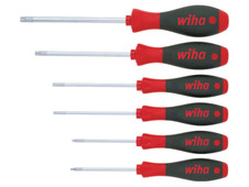 Wiha 07155 SoftFinish TORX Screwdriver Set, 6 Piece