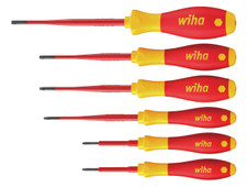 Wiha 36558 SoftFinish® electric slimFix TORX® Screwdriver Set, 6 Piece