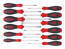 Wiha 41002 SoftFinish® Screwdriver Set, 12 Piece