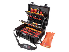 Wiha 44198 XL eMobility Tool Case Set, 77 Piece (inc. Case)
