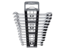 Wiha 44665 Ring Ratchet Spanner Set, 12 Piece