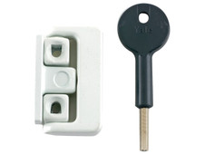 Yale Locks V-8K101LK-EB 8K101 Window Latch Electro Brass Finish Visi