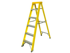 Zarges 300516 Fibreglass Swingback Steps Open, 1.60m Closed 1.78m 6 Rungs