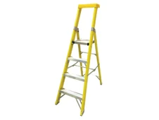 Zarges 300804 GRP Platform Steps, Platform Height 0.94m 4 Rungs