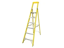 Zarges 300806 GRP Platform Steps, Platform Height 1.41m 6 Rungs