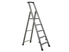 Zarges 42455 Trade Platform Steps, Platform Height 1.05m 5 Rungs