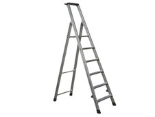 Zarges 42456 Trade Platform Steps, Platform Height 1.26m 6 Rungs