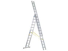 Zarges 44842 D-Rung Combination Ladder 3-Part 3 x 12 Rungs