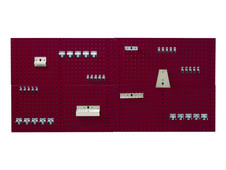 Bott 14031422.24 Perfo Panel & Hook Kit Crimson Red