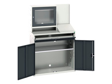 Bott 16928022.19 Verso Computer Cupboard 1050 x 550 x 1650mm Anthracite Grey