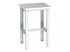 Bott 41003632.16V Cubio Adjustable Bench, Stainless Steel Clad Top 750 x 750mm