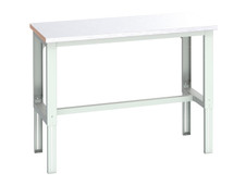 Bott 41003639.16V Cubio Adjustable Bench, Steel Clad Top 1500 x 750mm