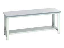 Bott 41003662.16V Cubio Bench with Half Shelf, ESD Laminate Clad Top 2000 x 750mm