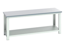 Bott 41003674.16V Cubio Bench with Shelf, ESD Laminate Top 2000 x 750mm
