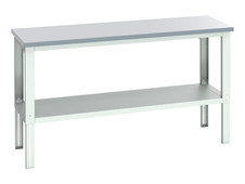 Bott 41003681.16V Cubio Adjustable Bench with Shelf, Laminate Top 2000 x 750mm