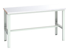 Bott 41004167.16V Cubio Adjustable Bench, Steel Clad Top 2000 x 900mm