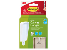 Command™ 7100337165 Canvas Hanger Large 1 Hook 2 String 7100337165