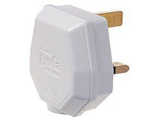 Dencon 1700 BS1363/A White Plug 13 Amp 1700