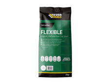 Everbuild Sika 695765 730 Uniflex Hygienic Tile Grout White 2.5kg